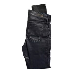 AG Adriano Goldschmied Women's Skinny Jeans - Navy Blue